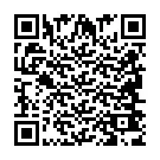 Código QR para número de telefone +2694643836