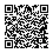 QR Code pour le numéro de téléphone +2694643855