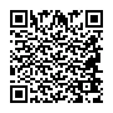 QR код за телефонен номер +2694643867