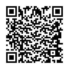 Código QR para número de telefone +2694643938