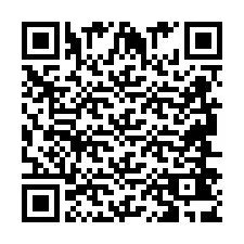 Código QR para número de teléfono +2694643969