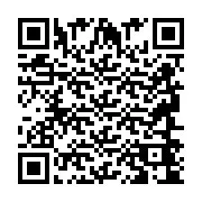 QR-code voor telefoonnummer +2694644021