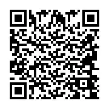 QR Code pour le numéro de téléphone +2694644023