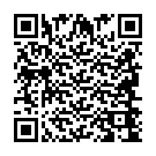 QR-code voor telefoonnummer +2694644026