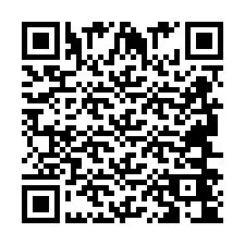 Codice QR per il numero di telefono +2694644033