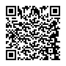 QR kód a telefonszámhoz +2694644074