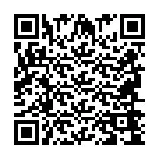 QR-koodi puhelinnumerolle +2694644097