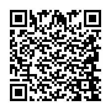 QR kód a telefonszámhoz +2694644174