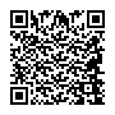 QR-код для номера телефона +2694644177