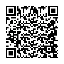 QR-code voor telefoonnummer +2694644179