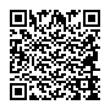 Código QR para número de teléfono +2694644243