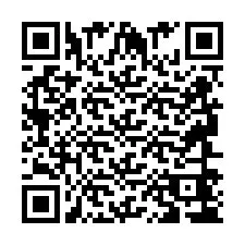 QR Code pour le numéro de téléphone +2694644301