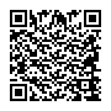 QR Code pour le numéro de téléphone +2694644313