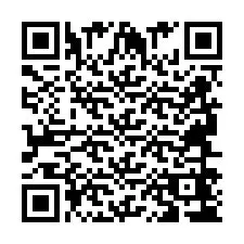 QR-код для номера телефона +2694644343