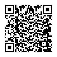 QR-koodi puhelinnumerolle +2694644347