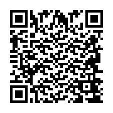 QR Code pour le numéro de téléphone +2694644356