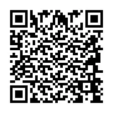 QR Code pour le numéro de téléphone +2694644450