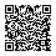 QR Code pour le numéro de téléphone +2694644508