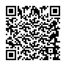 Codice QR per il numero di telefono +2694646621