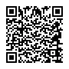 QR Code pour le numéro de téléphone +2694646703