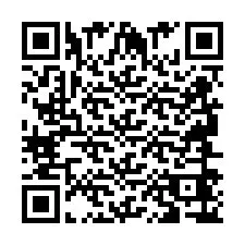 Codice QR per il numero di telefono +2694646708