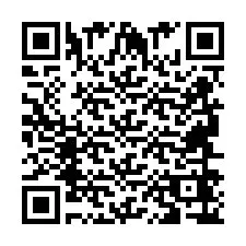 Código QR para número de telefone +2694646747