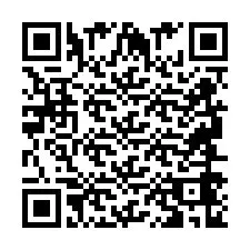 Código QR para número de telefone +2694646989