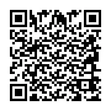 QR Code pour le numéro de téléphone +2694647000