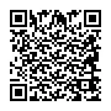 QR-code voor telefoonnummer +2694647002