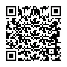 Código QR para número de teléfono +2694647006