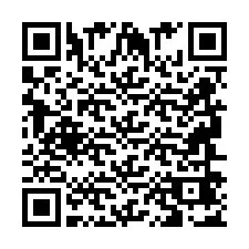 QR-code voor telefoonnummer +2694647015