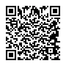 Código QR para número de telefone +2694647033