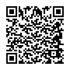 QR-koodi puhelinnumerolle +2694647036