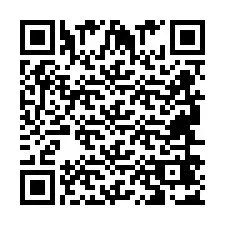 Código QR para número de telefone +2694647047