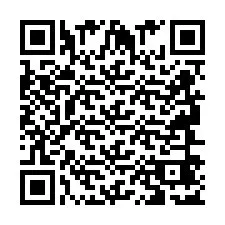 QR-код для номера телефона +2694647104