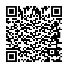 QR код за телефонен номер +2694647106