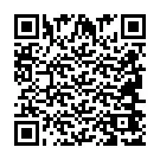 QR-код для номера телефона +2694647133