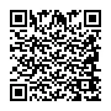 QR-koodi puhelinnumerolle +2694647134