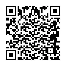 QR kód a telefonszámhoz +2694647167