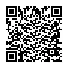 QR-code voor telefoonnummer +2694647169