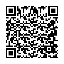 Codice QR per il numero di telefono +2694647174