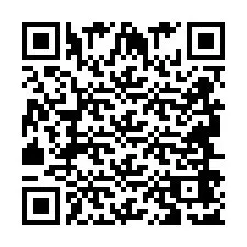 QR-код для номера телефона +2694647196