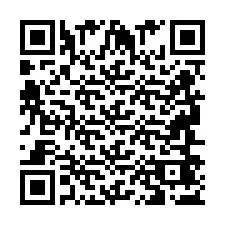 Codice QR per il numero di telefono +2694647225