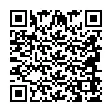 Código QR para número de teléfono +2694647243