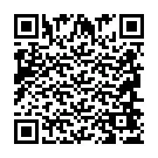 Código QR para número de teléfono +2694647271