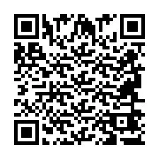 QR Code pour le numéro de téléphone +2694647307