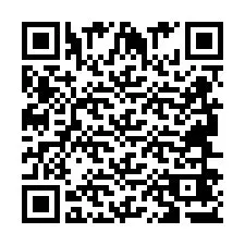 Código QR para número de teléfono +2694647313