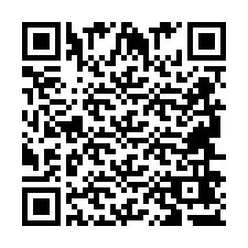 QR-koodi puhelinnumerolle +2694647357