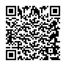 Código QR para número de telefone +2694647361