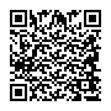 Código QR para número de telefone +2694647372